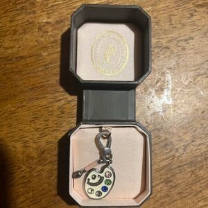 Juicy couture Silver-tone painter charm